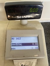 Sharp XE-A307 Cash Register with Original Warranty and Instructions No Keys