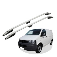 Dachreling passend für VW T5 L1 kurz (SWB) Baujahr ab 2003 (Grau) mit ABE