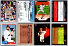 Jon Lester 4 Card Lot - Chicago Cubs HOF / Boston Red Sox Hall of Famer