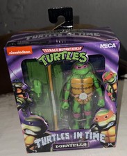 TMNT NECA Donatello Turtles In Time Action Figure 7in Nickelodeon New Boxed