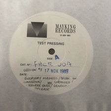 Heresy Hardcore Punk Band John Peels Test Pressing From His Archive Mega Rare
