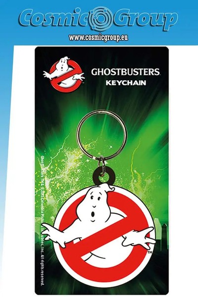 SchlüSselanhäNger Ghostbusters Logo Aus Gummi - Pyramid International-image