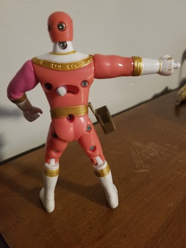 Power Rangers Zeo 1996 Pink Ranger Vintage Actionfigur - Kat - 5,5 inch - Bild 2 von 2