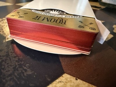 Stockholm 17 Anthology Gilded (Misprint) Playing Cards Patreon Reward  