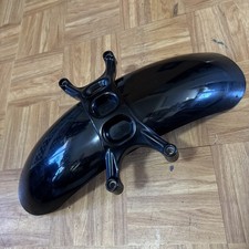 Bid4ze Unpainted Black Chin Fairing Front Spoiler Cover For Harley 2004-2019 Sportster 883 XL1200 Iron 883