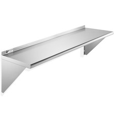 Stainless Steel Shelf, NSF Commercial Restaurant Kitchen Wall Shelves