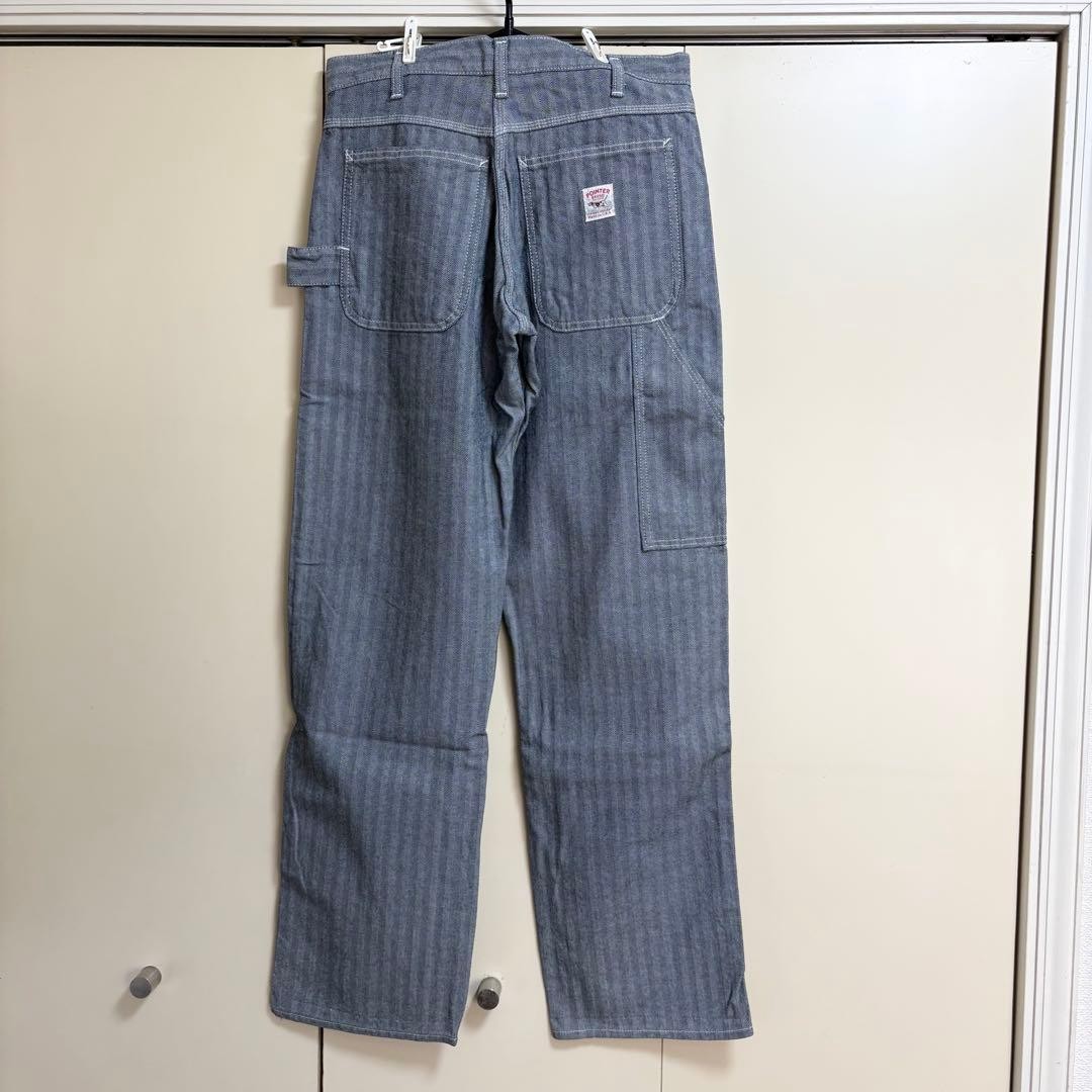 POINTER Painter Pants Work Pants Size 30 Herringb… - image 5