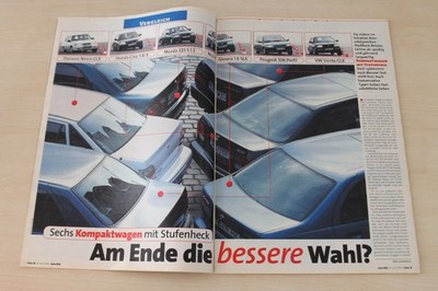 Auto Bild 23/1996 Honda Civic 1.4i S Limousine mit 90PS besser als...?
