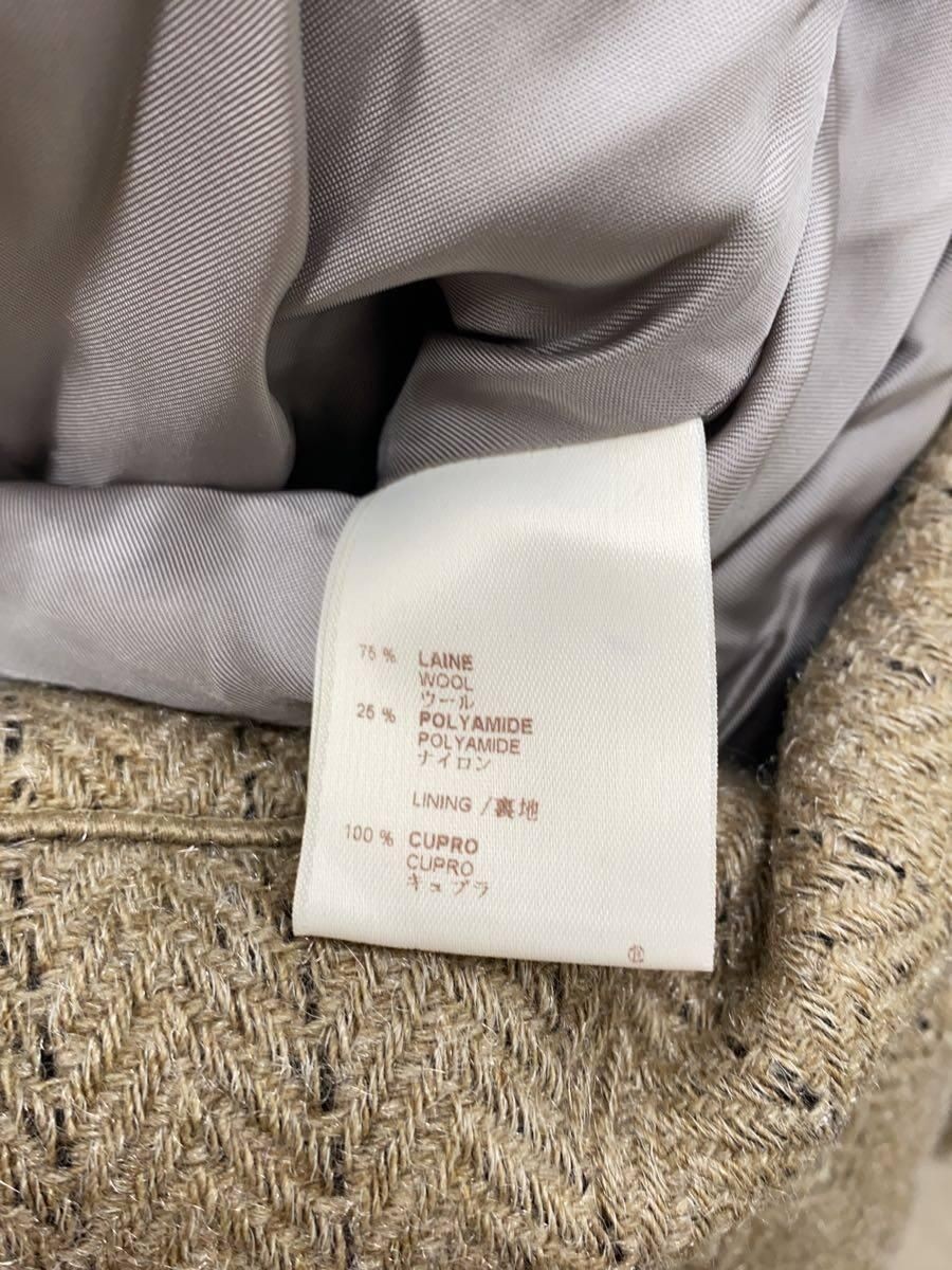 ALTRA LOUIS VUITTON altro cappotto 36 lana beige tweed