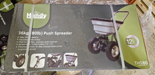 Handy THS80 Push Feed, Grass and Salt Broadcast Spreader 36kg