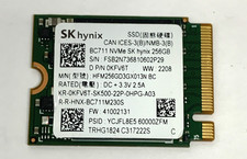 256GB PCIe 3.0 x4 NVMe M.2 2230 SSD HFM256GD3GX013N 0KFV6T Dell