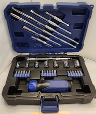 Kobalt Ratchet 33pc 1/4” Drive Metric Socket Set 0338530