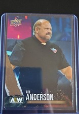 2021 Upper Deck AEW All Elite Wrestling - Crew Arn Anderson #71 Gold