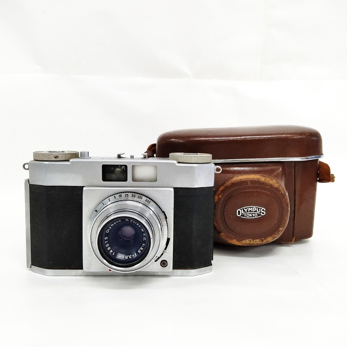 Olympus OLYMPUS WIDE Rangefinder Manual 35 mm D.Zuiko-w F.C.
