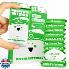 Impossibly Compact Travel Antibacterial Wipes Hand Sanitizer - 99