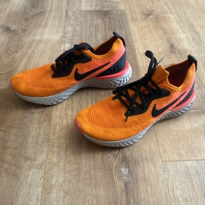 Nike Epic React Flyknit Women's Orange Running Shoe 9.5