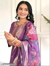 Women Dress Pakistani Salwar Kameez Readymade Suits Indian Wedding Party 3 Piece