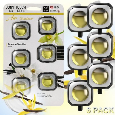 Vanilla Fragrance Natural Fresh Scent.Car Air Freshener Diffuser Odor Eliminator
