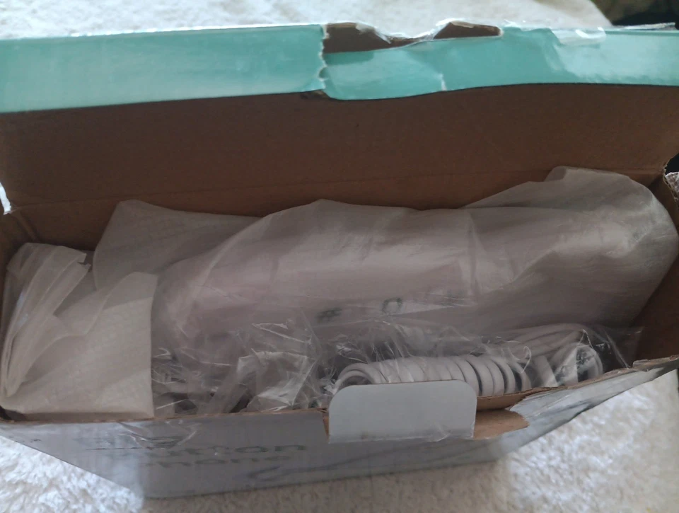 Teléfono con cable con botón grande con imagen para personas mayores con altavoz volver a marcar, manos libres Foto 3 de 3