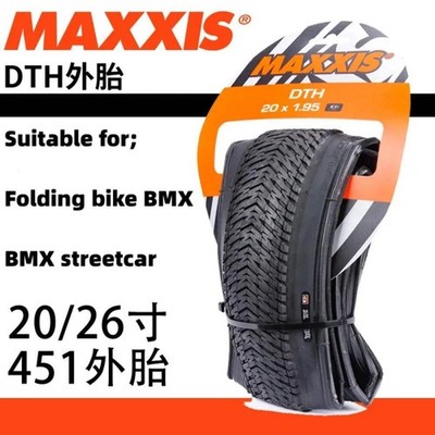 MAXXIS DTH(M147P)20X1.75 20x1.95 26x2.15 26x2.3 foding tires BMX bicycle tire MT