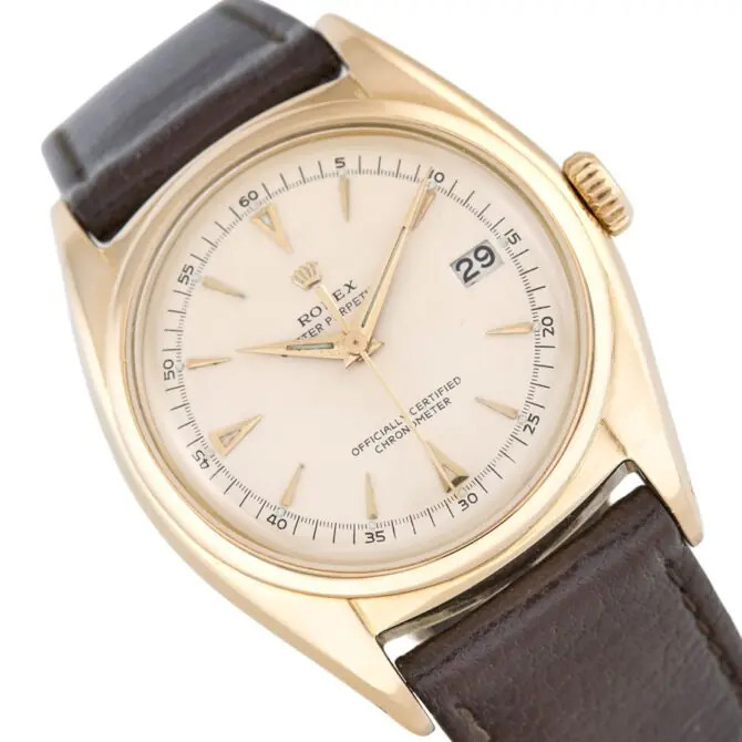 Rolex Oyster Perpetual Ovettone Ref.6074 18ct