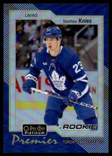 2024-25 O-Pee-Chee Platinum OPC Premier Matthew Knies Rookie Toronto Maple Leafs