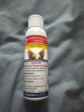 R-7M Ear Mite Kit Treatment for Dogs Cleaner Cleaning Ears 05/2028