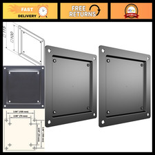 VESA Adapter Mount for LED LCD Plasma TVs, 75mm to 100mm, Includes Hardware 2 P
