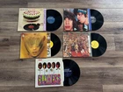 ROLLING STONES- (5) LP Vinyl Record LOT- Goats Head, Flowers, BlackBlue, Bleed