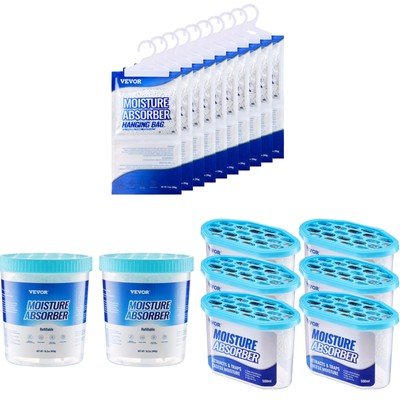 #ad #ad Moisture Absorber Bucket Boxes Bags 16.2 10.8 9.3 oz Fragrance Free 2 6 10 Pack $12.99