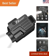 Rechargeable 800 Lumens Pistol Light for Glock and Picatinny Rails - Strobe Mode