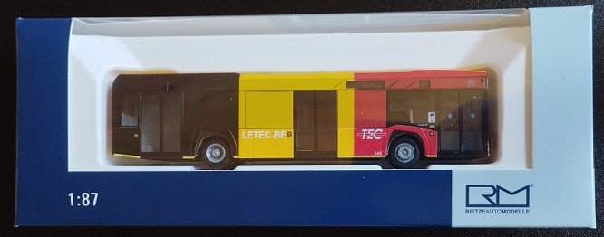 Rietze 73051 - 1/87 Solaris Urbino 12´14 LETEC (BE) - New