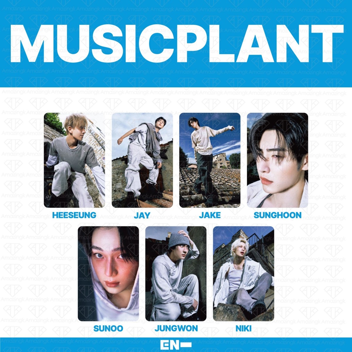 PreSale] Enhypen 7th Mini Album The Sin : Vanish POB Photocard