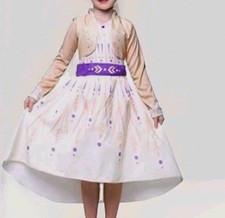 Anna Disney Frozen 2 Halloween Costume Girls Sm 4-6 Child Dress Jacket 2 Pc NEW