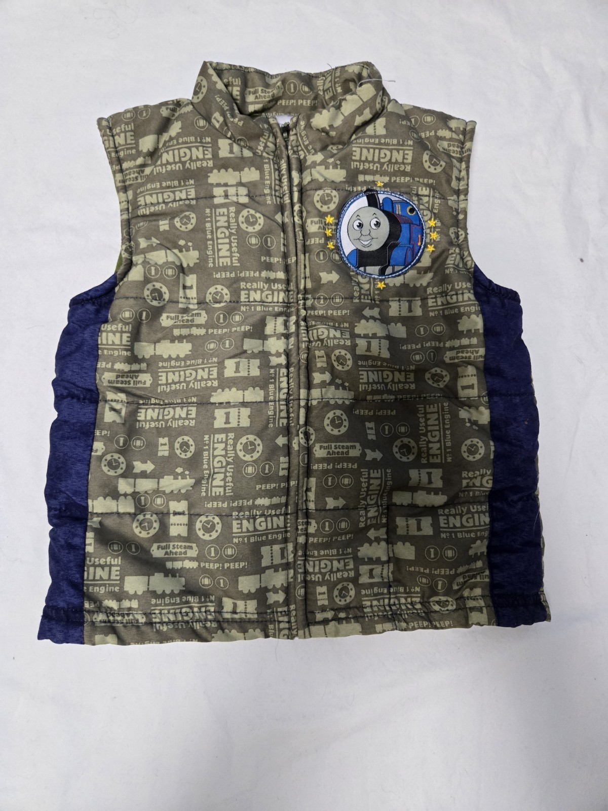 Thomas The Train Boys 24 M Zip Vest