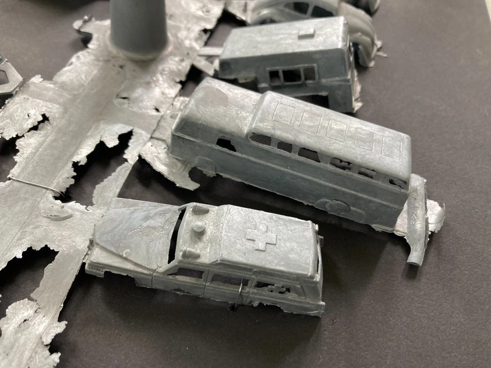 VTG. Midgetoy Diecast Metal Car Toys - Rockford, Il - Factory Sheet W/11 Toys - Image 4 of 4