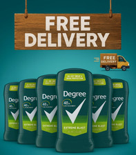 Degree Men Antiperspirant Deodorant Stick Extreme Blast 48 Hour 2.7 oz. - 6 pack