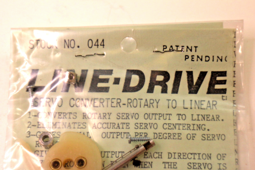 Line-Drive Servo Converter-Rotary to Linear Model Prod. #044 RC Airplane New - Picture 2 of 6