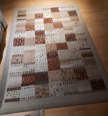 Teppich 190x130, Nomad Design Bege, gebraucht