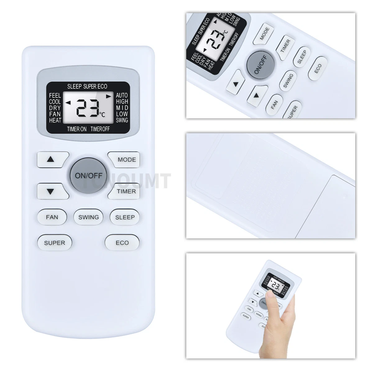 Remote For TECO Portable Air Conditioners Model TPO*, 43 OFF