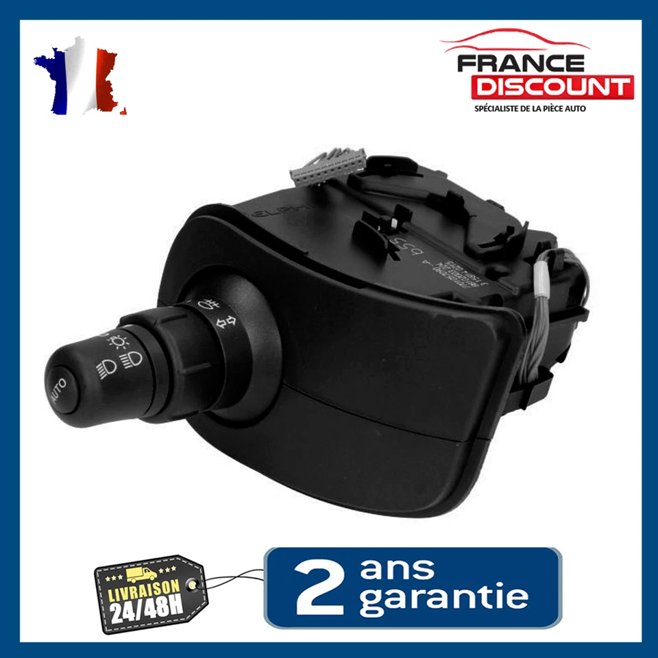 Commodo Comodo Commande Phare Clignotants prévu pour CLIO 3 MODUS KANGOO - Photo 2/4