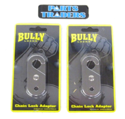Bully Disc Lock Cable Adapter (Set of 2) Universal Fitment For Most Disc Locks