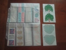 CREATIVE MEMORIES/MRS. GROSSMAN'S PAPER WHISPERS STICKERS-22 STICKER STRIPS