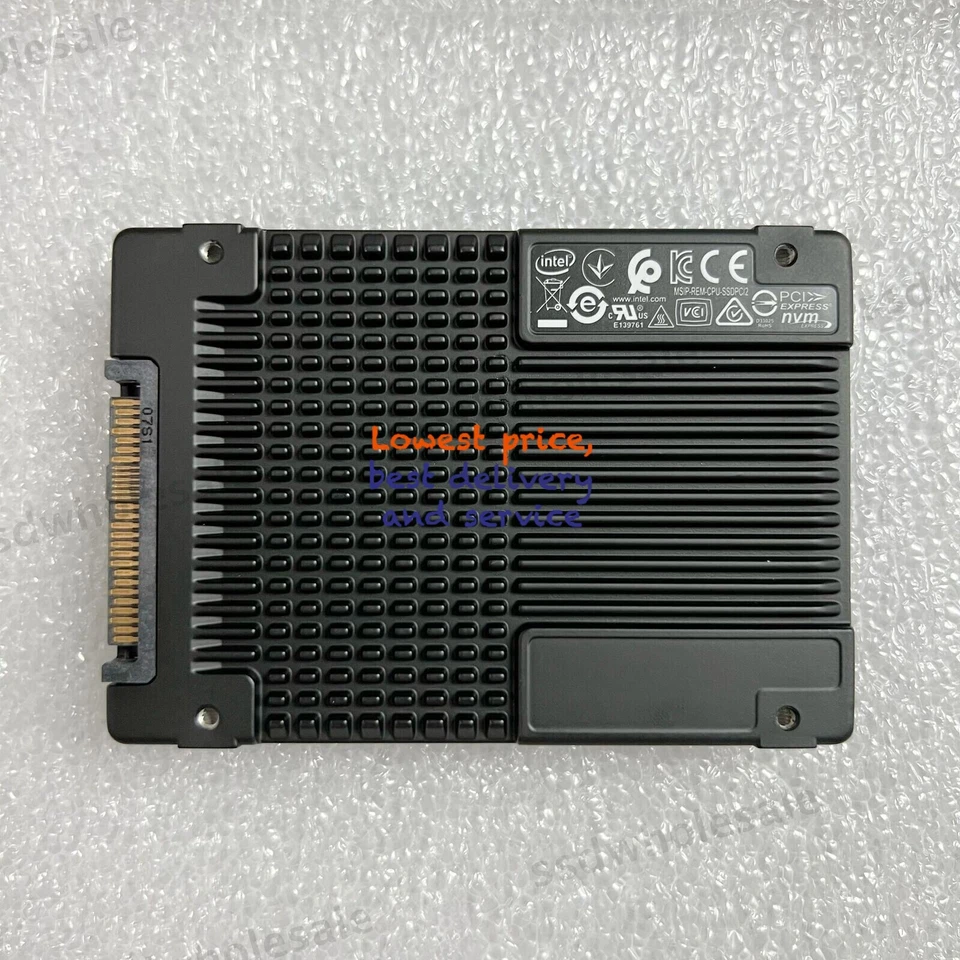 1PC Intel P4800X 750GB Optane SSD DC SSDPE21K750GA U.2 2.5" 6Gb/S Nvme/PCIe - Image 2 of 2