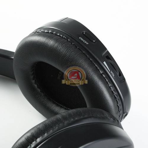 Single one channel IR Infrared headphone Wireless Headphone Black