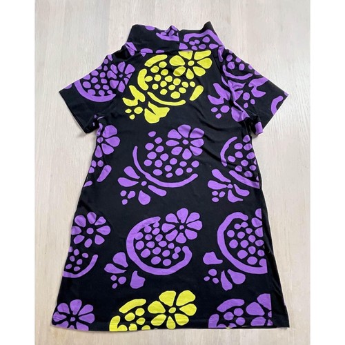 Vintage Marimekko Dress, Floral Mini Dress, 70s Style, Finnish Design Tunic, XS - Picture 6 of 9