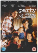 Party of Five - Season One: Pilot + Episode 2 - 4 DVD Drama (2007) Neve Campbell