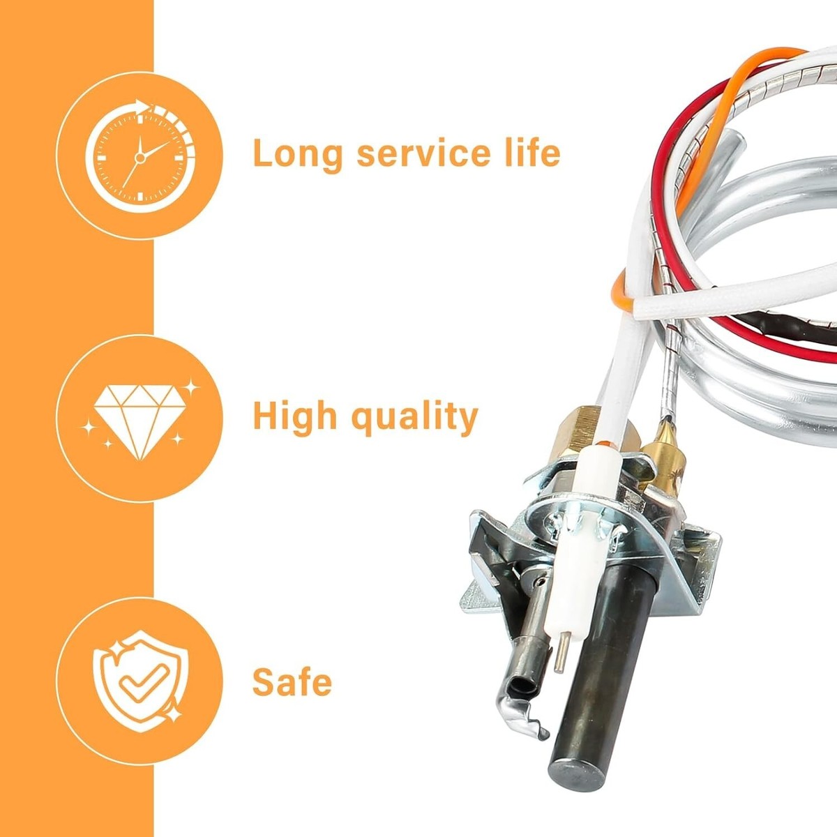 Honeywell Thermopile 100112330 9007876 9007877 Water Heater Pilot - Main Image