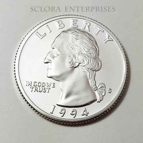 1994 S WASHINGTON *90% SILVER PROOF* QUARTER  **FREE SHIPPING**