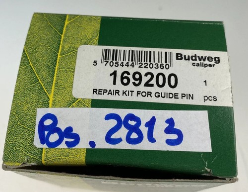 Original BUDWEG CALIPER 169200 guide sleeve set brake caliper VW - Picture 2 of 10